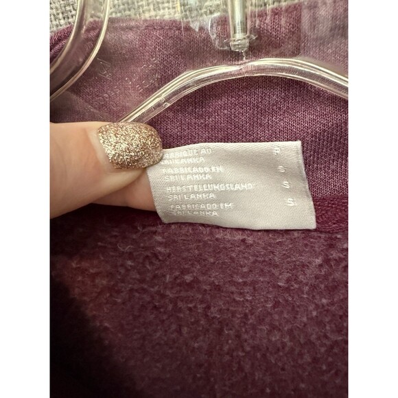 Columbia Women's Hart Mountain Quarter Zip Pullover Sweatshirt S Small maroon - Picture 4 of 6